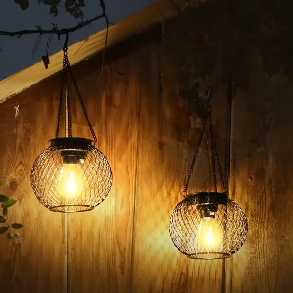 Solar Light Lantern-Set of 2