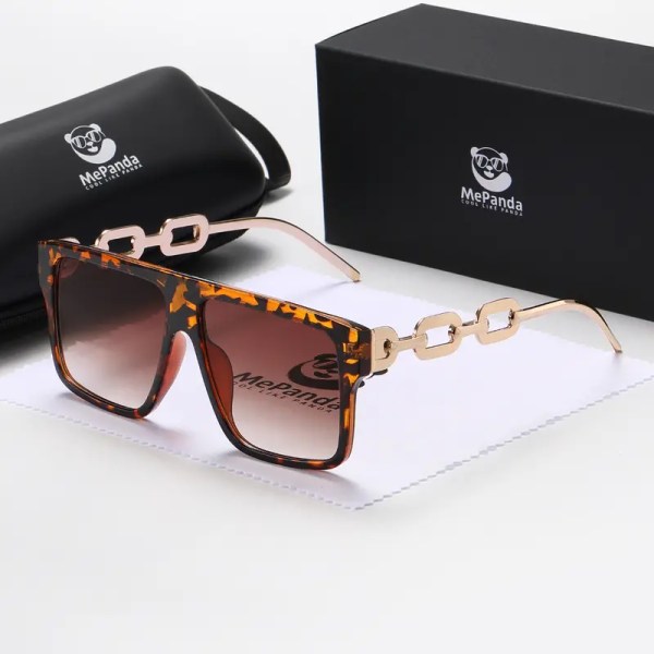 Women's Leopard Oversize Sunglasses